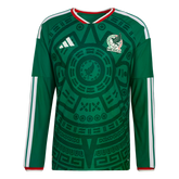 2026 Soccer Jersey Mexico 2026 Authentic Long Sleeve Home Jersey